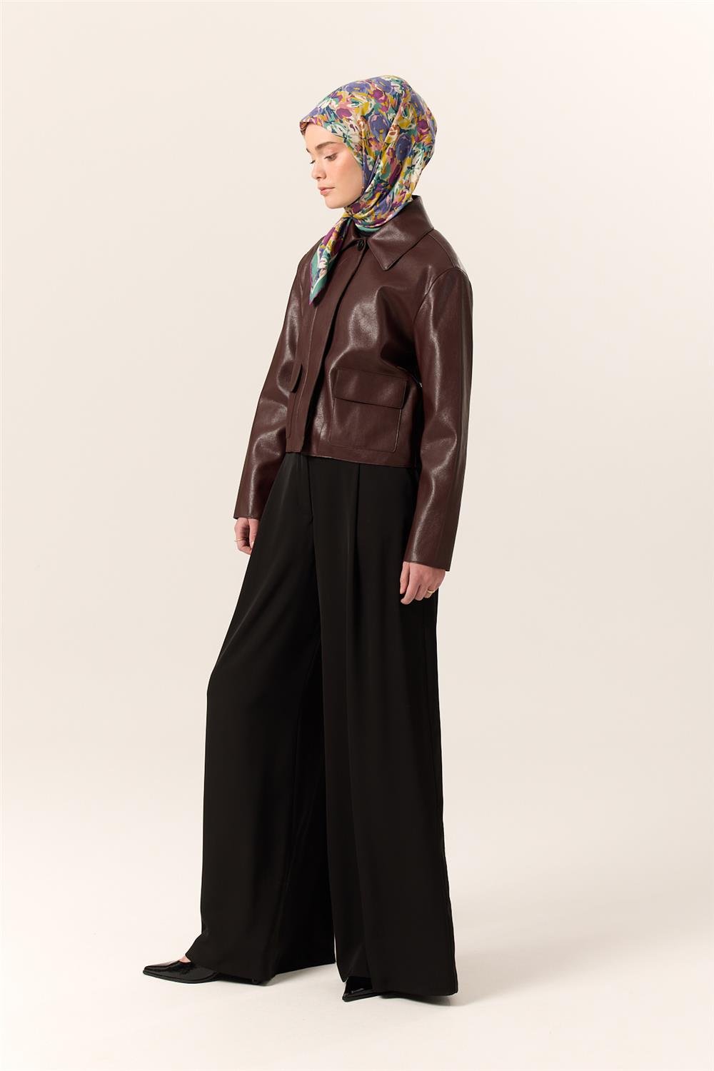 Organik Pamuk İpek EşarpSilk Home Organik Eşarp 79016-09