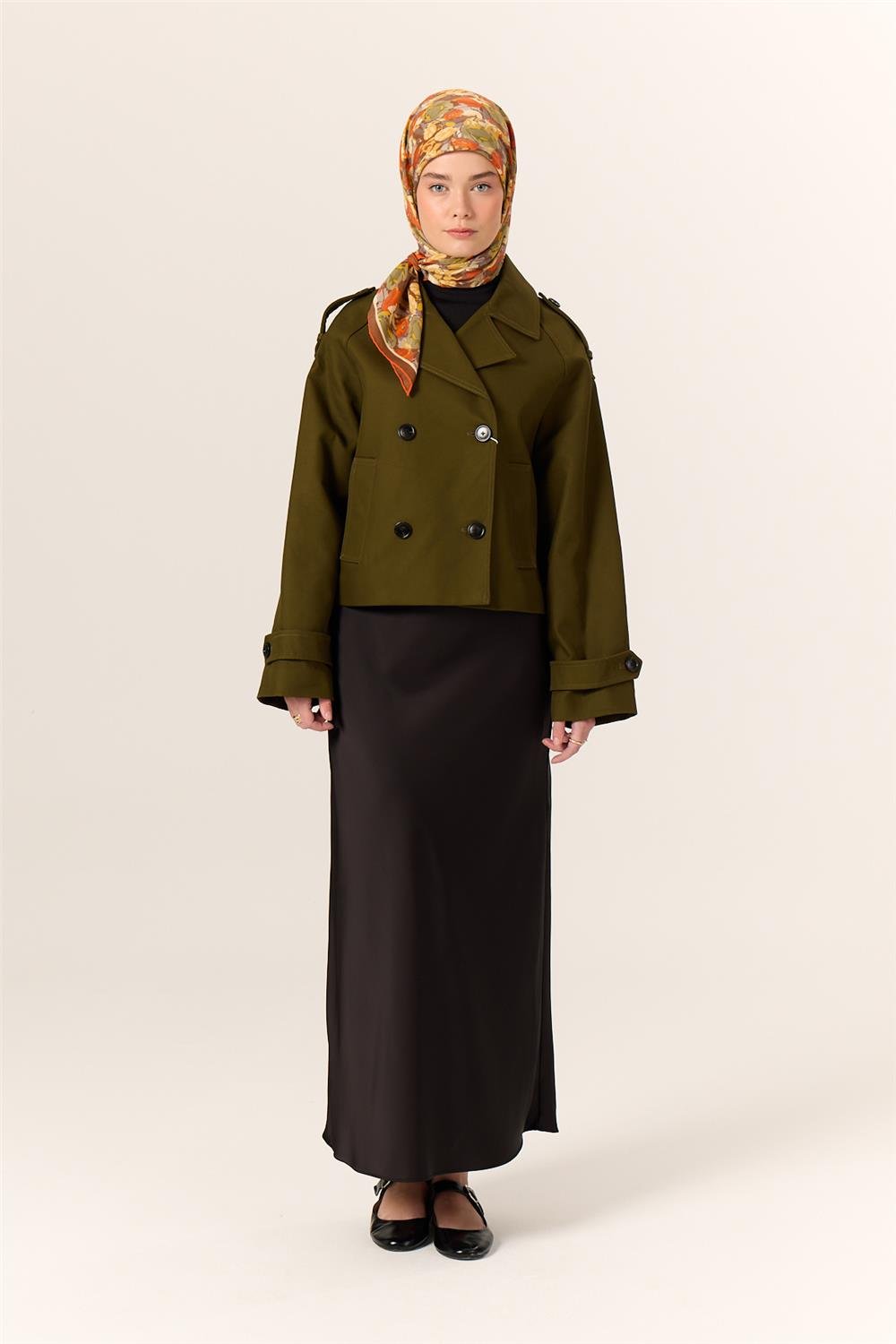 Organik Pamuk İpek EşarpSilk Home Organik Eşarp 79016-10