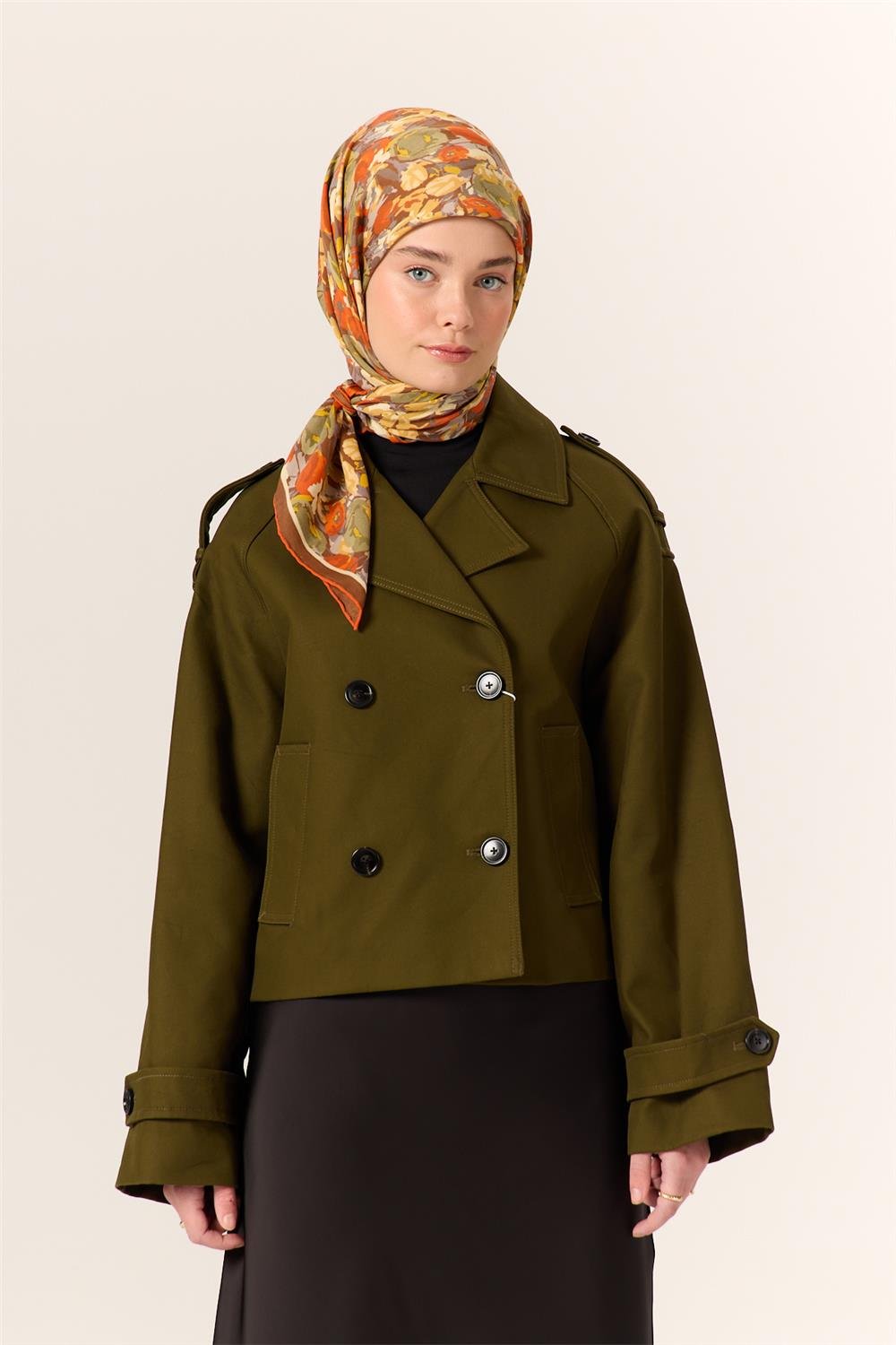 Organik Pamuk İpek EşarpSilk Home Organik Eşarp 79016-10