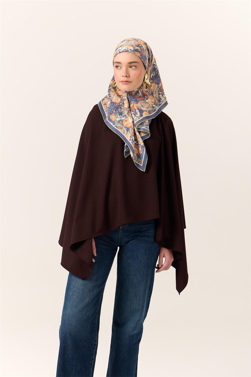 Organik Pamuk İpek EşarpSilk Home Organik Eşarp 79016-14