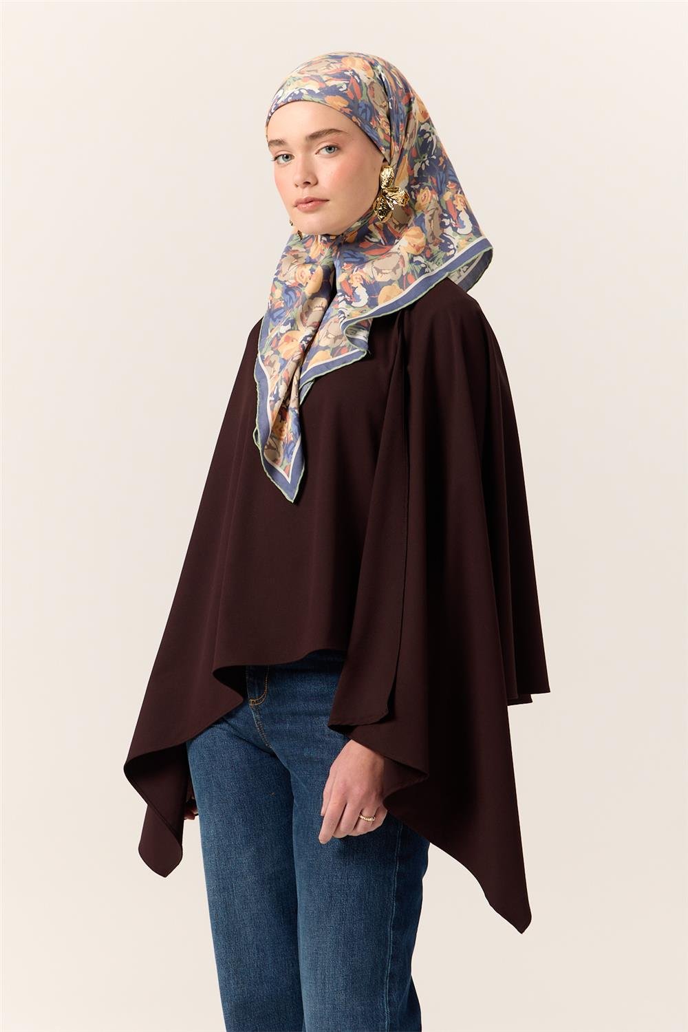 Organik Pamuk İpek EşarpSilk Home Organik Eşarp 79016-14