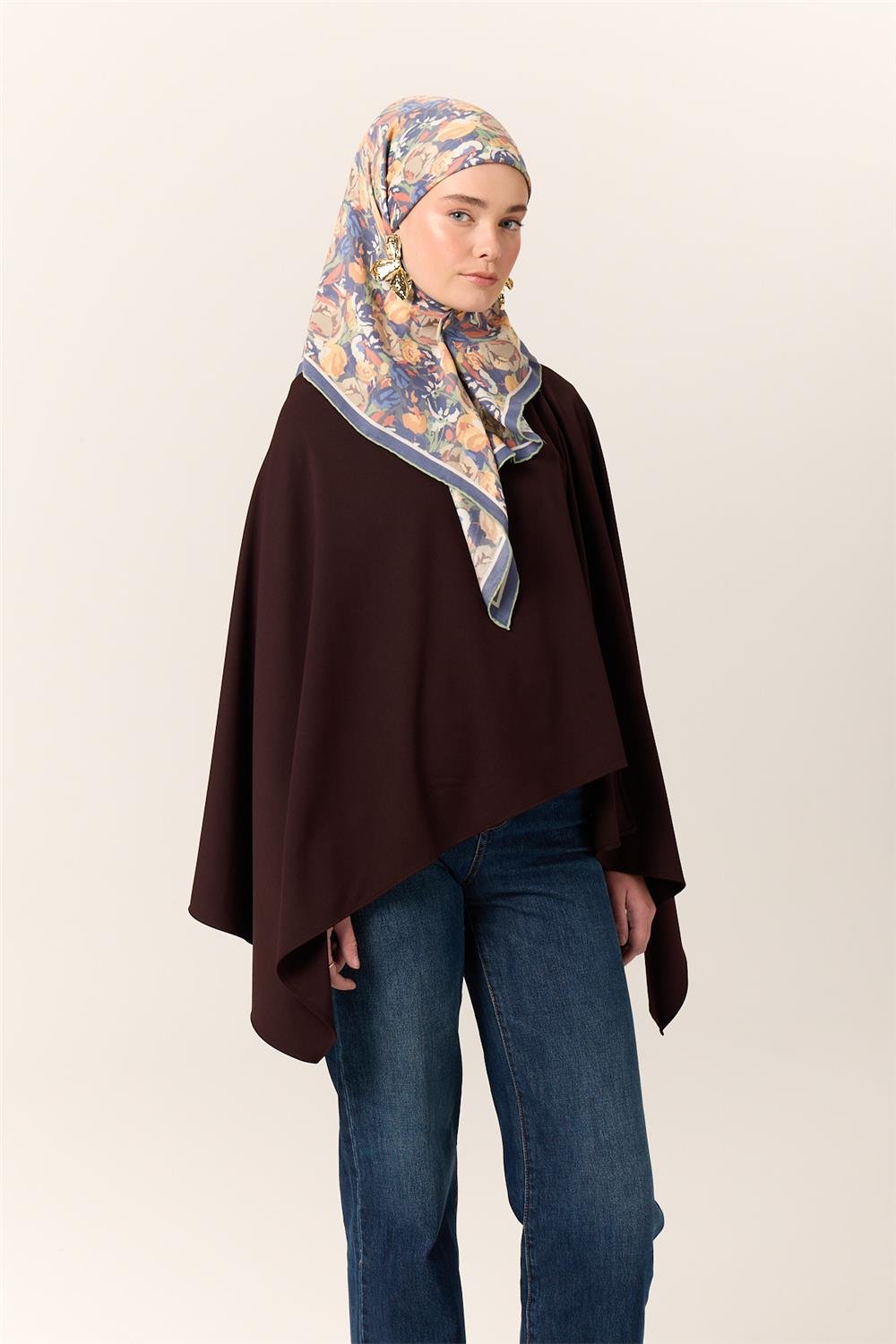 Organik Pamuk İpek EşarpSilk Home Organik Eşarp 79016-14