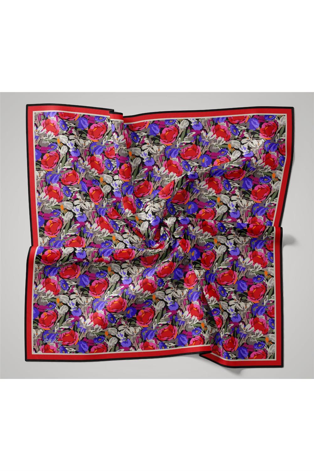 Organik Pamuk İpek EşarpSilk Home Organik Eşarp 79016-18