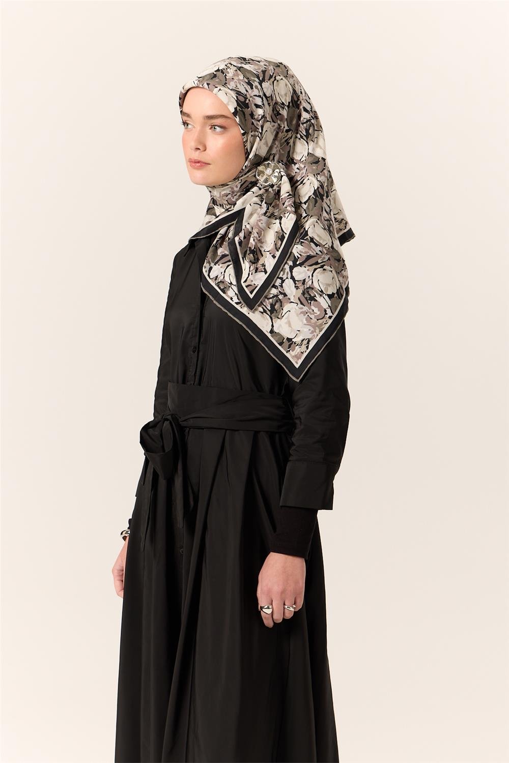 Organik Pamuk İpek EşarpSilk Home Organik Eşarp 79016-19