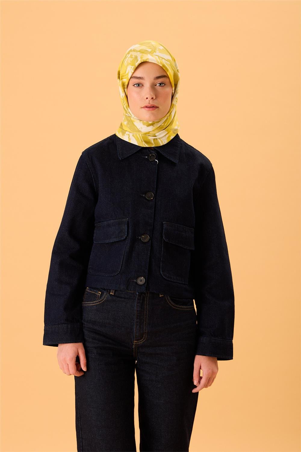 Organik Pamuk İpek EşarpSilk Home Organik Eşarp 79017-01