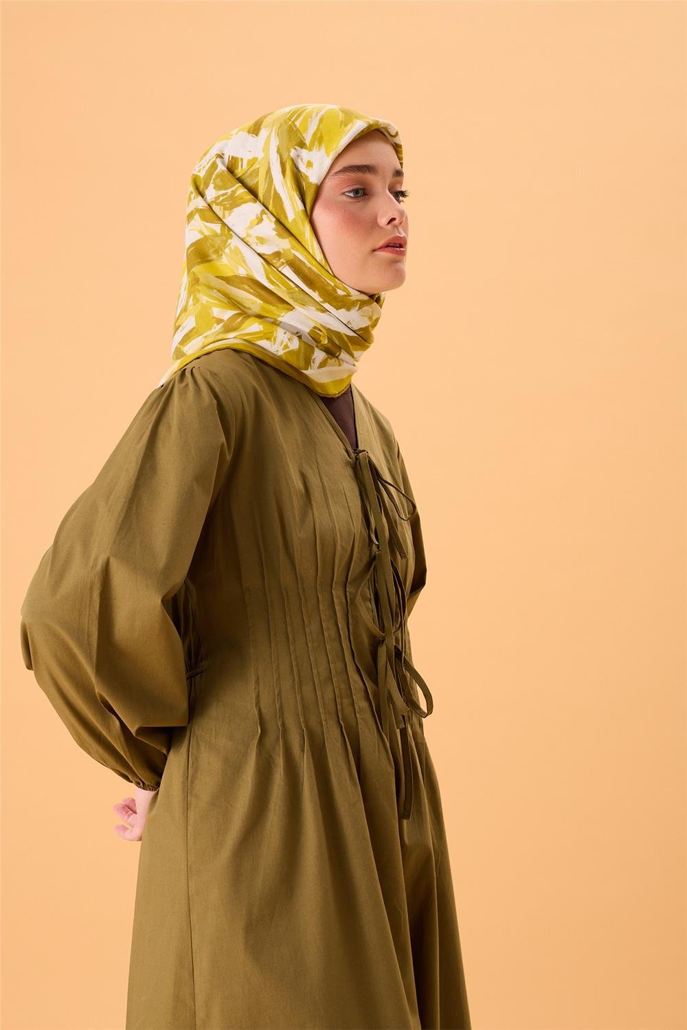 Organik Pamuk İpek EşarpSilk Home Organik Eşarp 79017-03