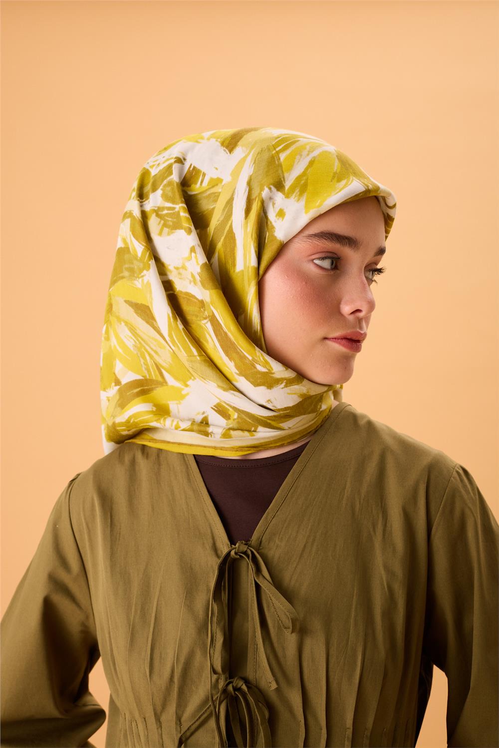 Organik Pamuk İpek EşarpSilk Home Organik Eşarp 79017-03