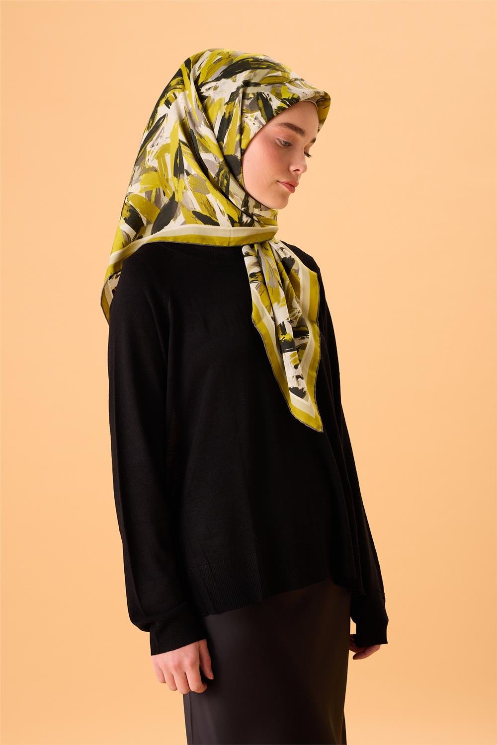 Organik Pamuk İpek EşarpSilk Home Organik Eşarp 79017-04