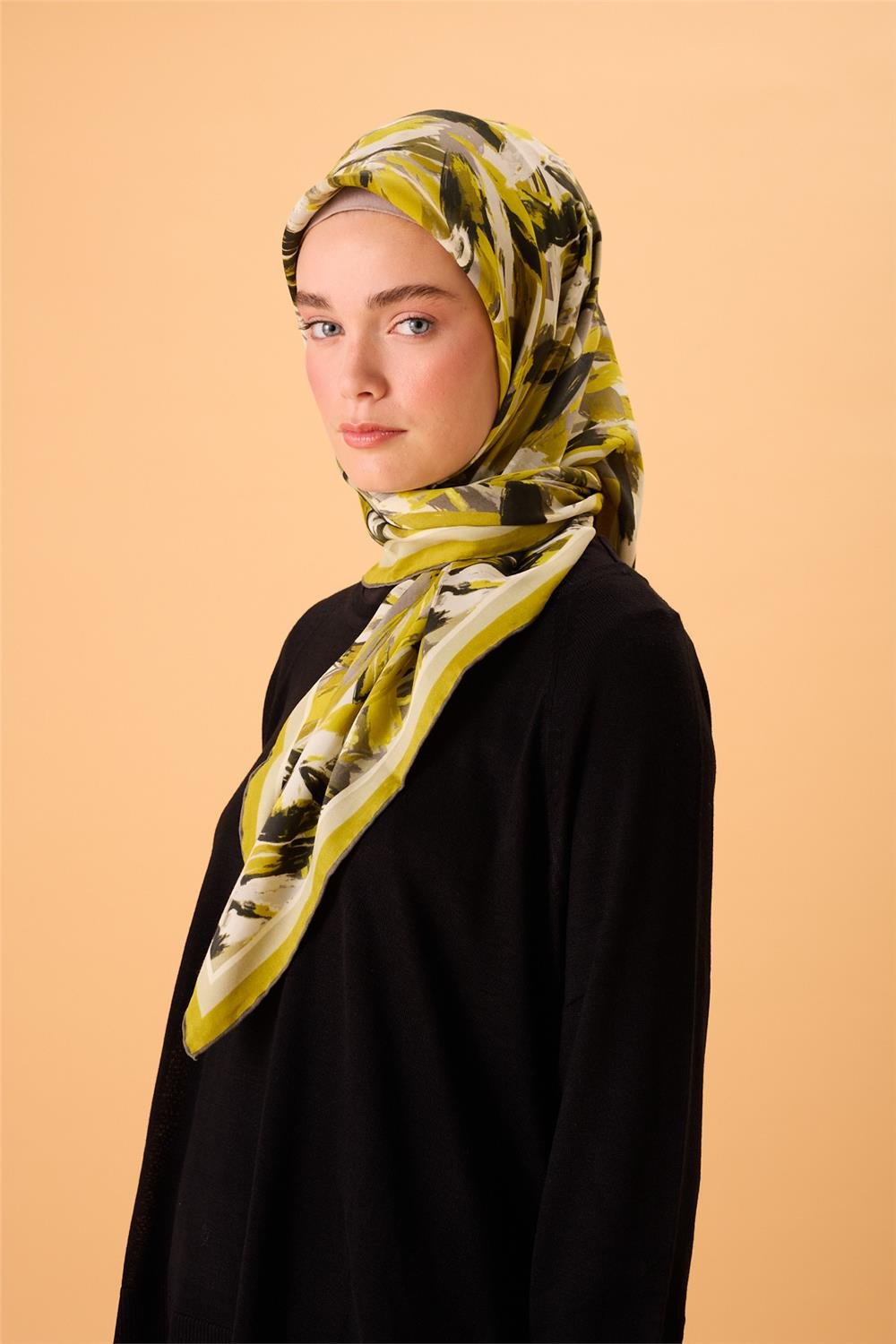 Organik Pamuk İpek EşarpSilk Home Organik Eşarp 79017-04