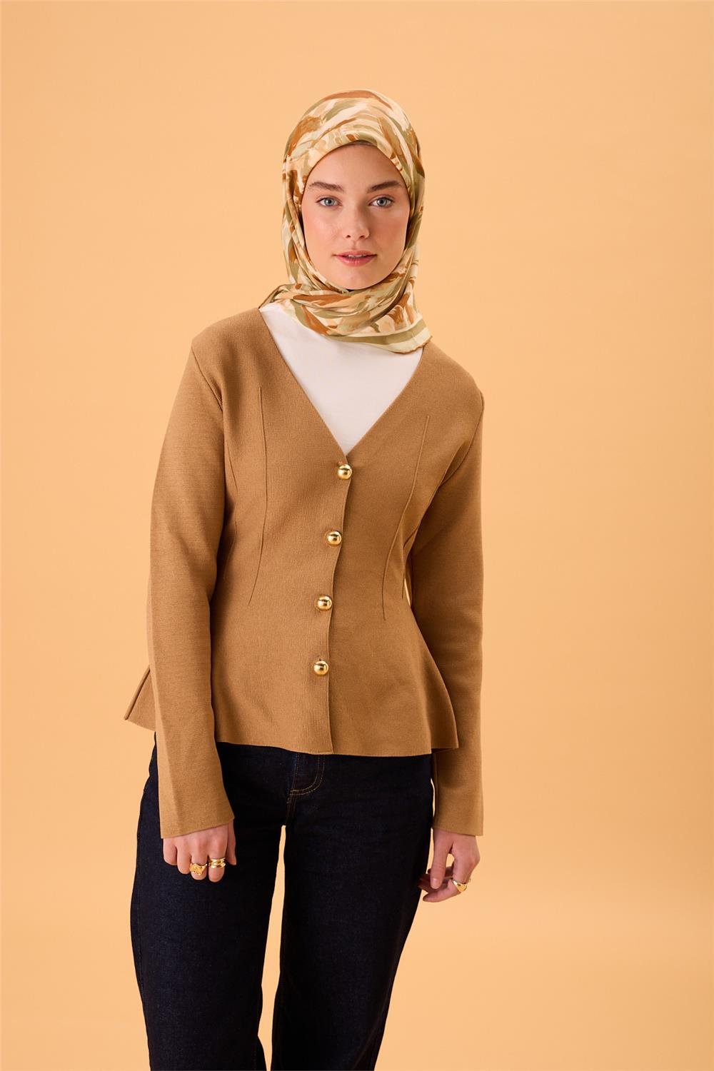 Organik Pamuk İpek EşarpSilk Home Organik Eşarp 79017-09