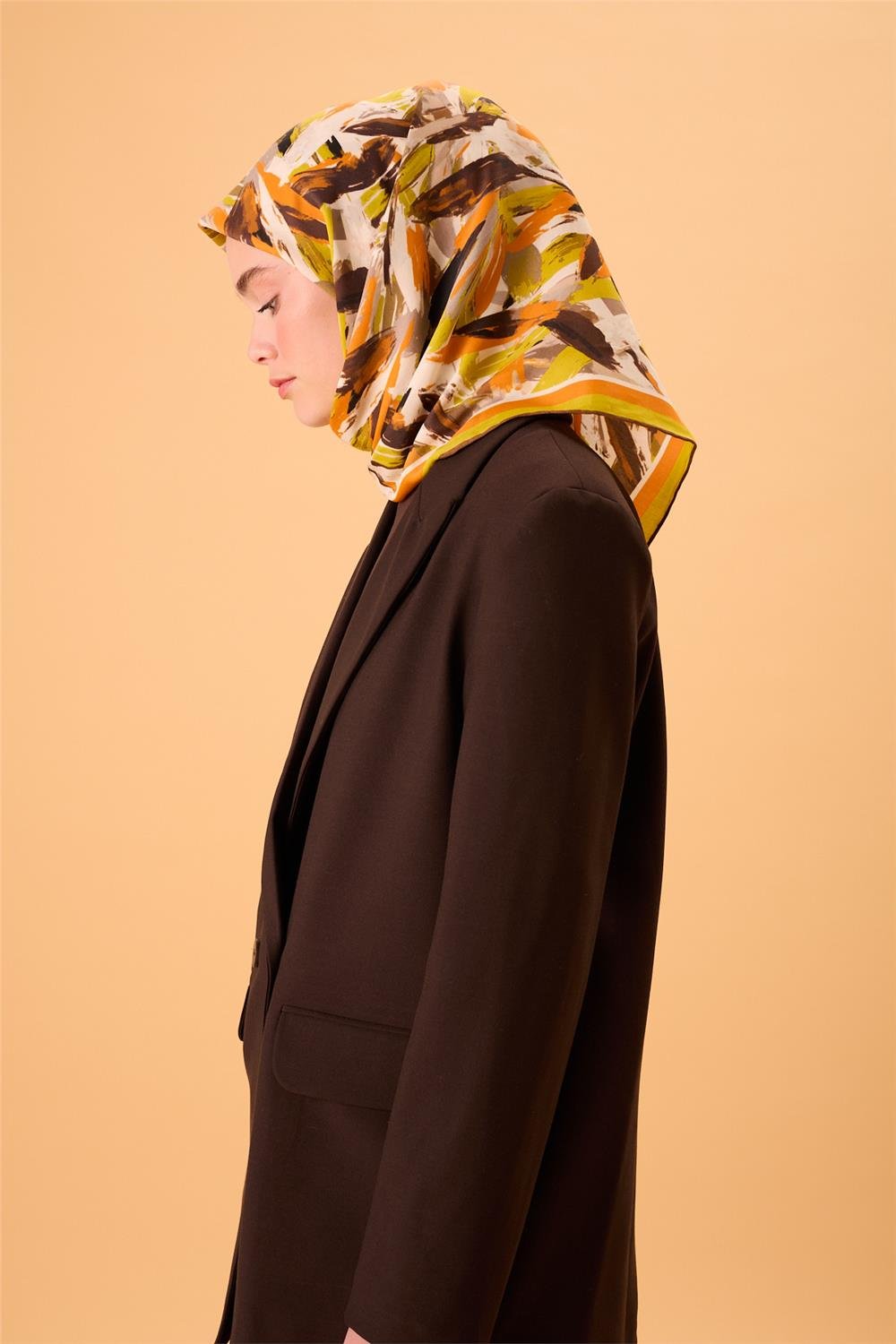 Organik Pamuk İpek EşarpSilk Home Organik Eşarp 79017-10