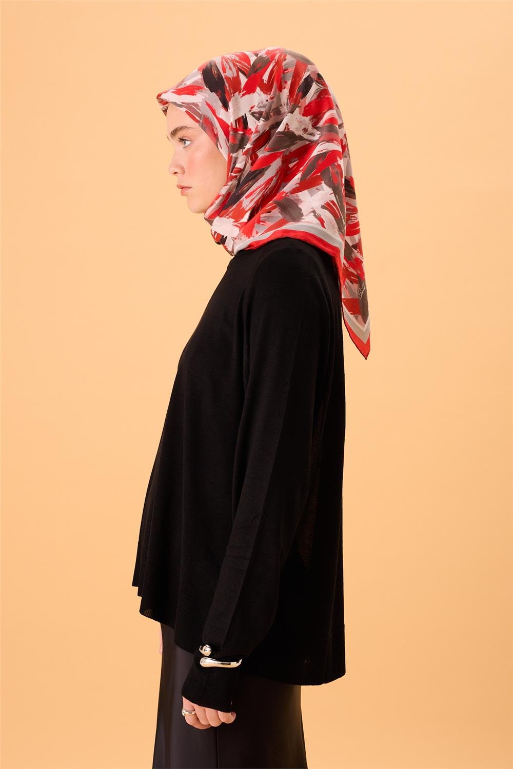 Organik Pamuk İpek EşarpSilk Home Organik Eşarp 79017-17