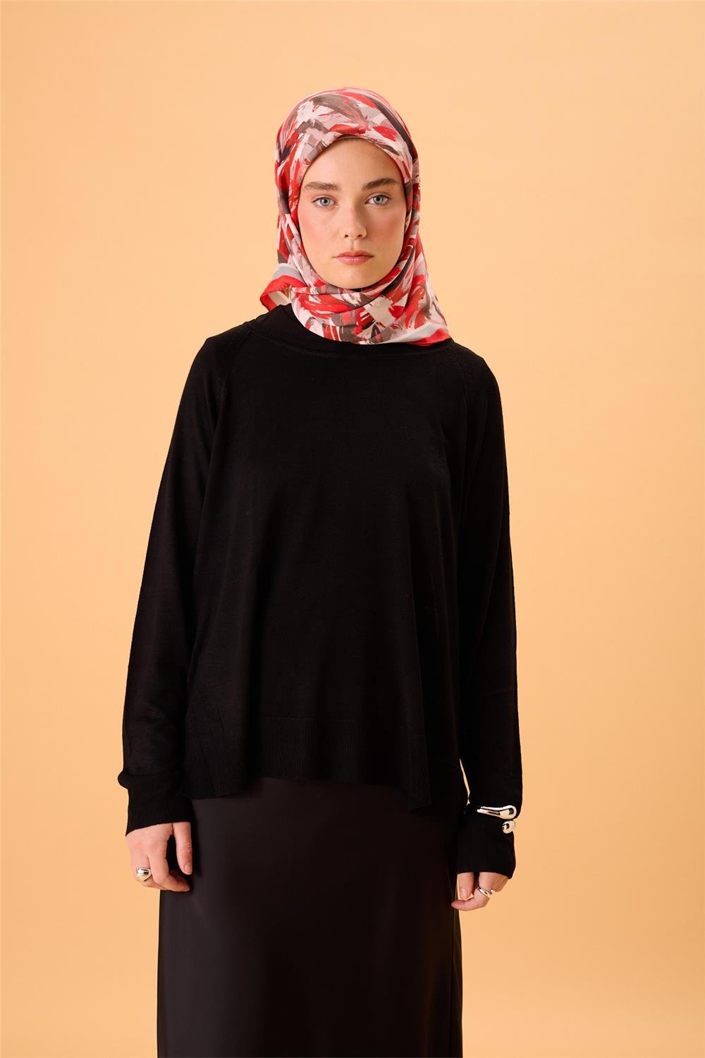 Organik Pamuk İpek EşarpSilk Home Organik Eşarp 79017-17