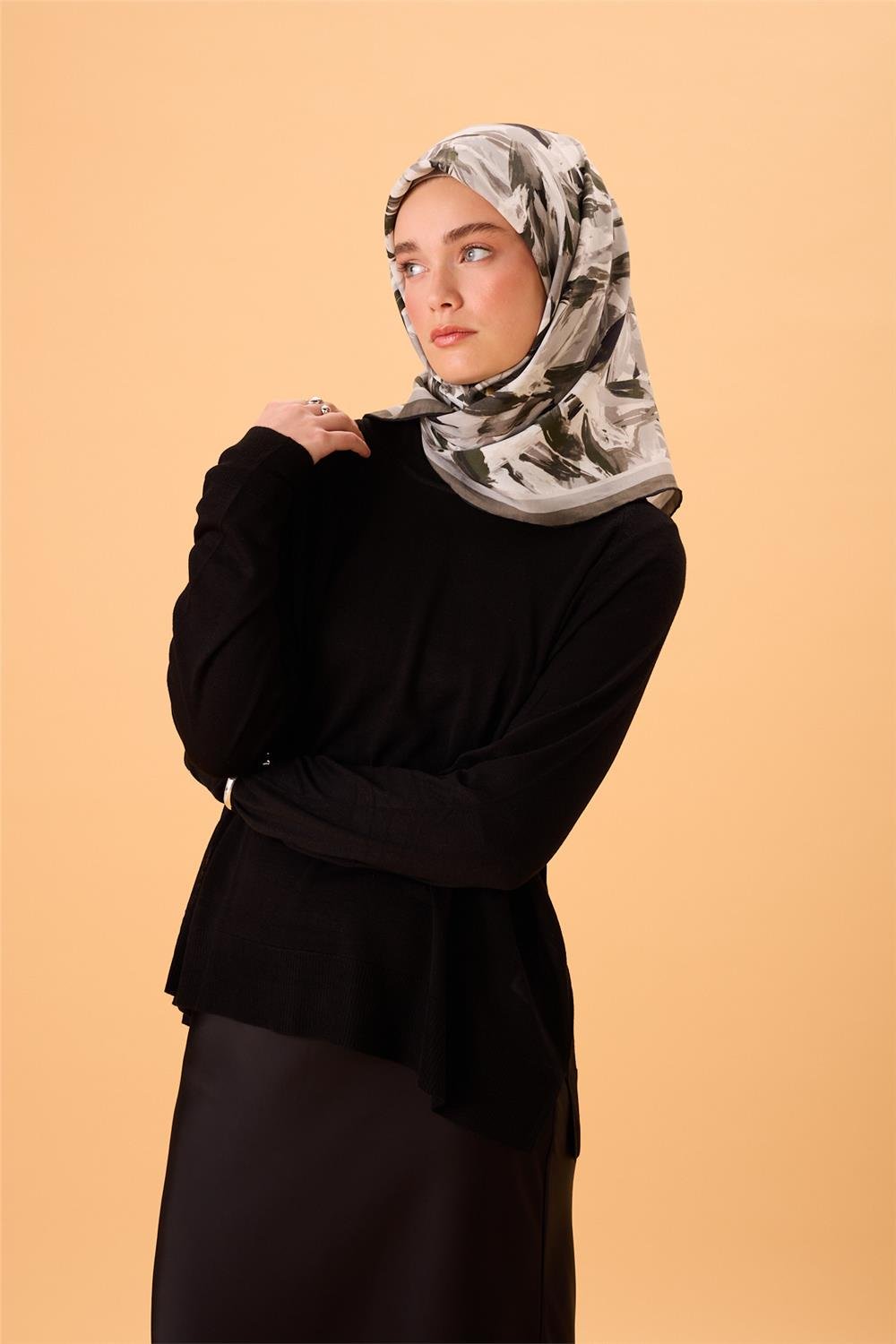 Organik Pamuk İpek EşarpSilk Home Organik Eşarp 79017-20