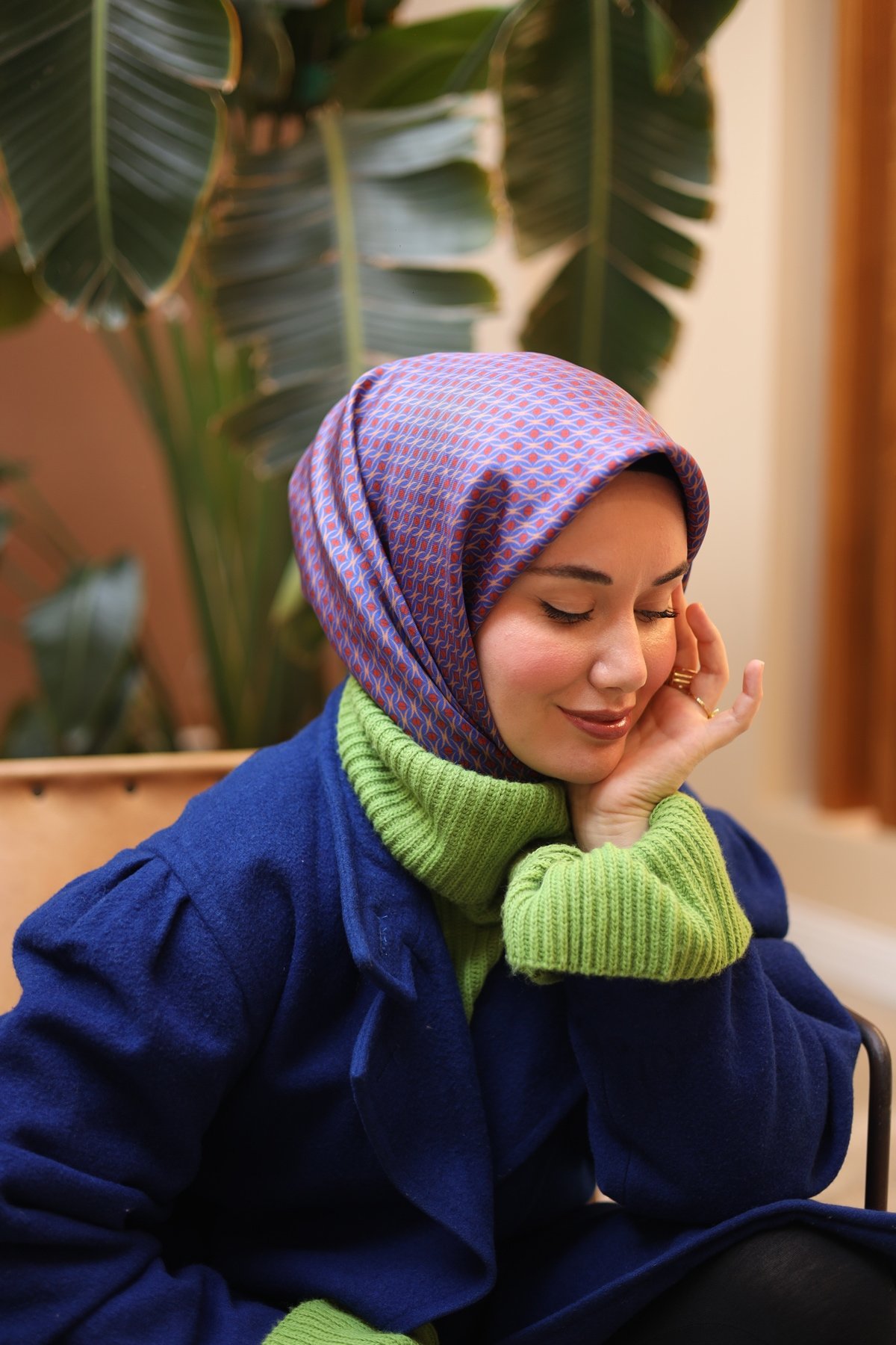 Silk Home Organik Pamuk İpek Eşarp 79013-18