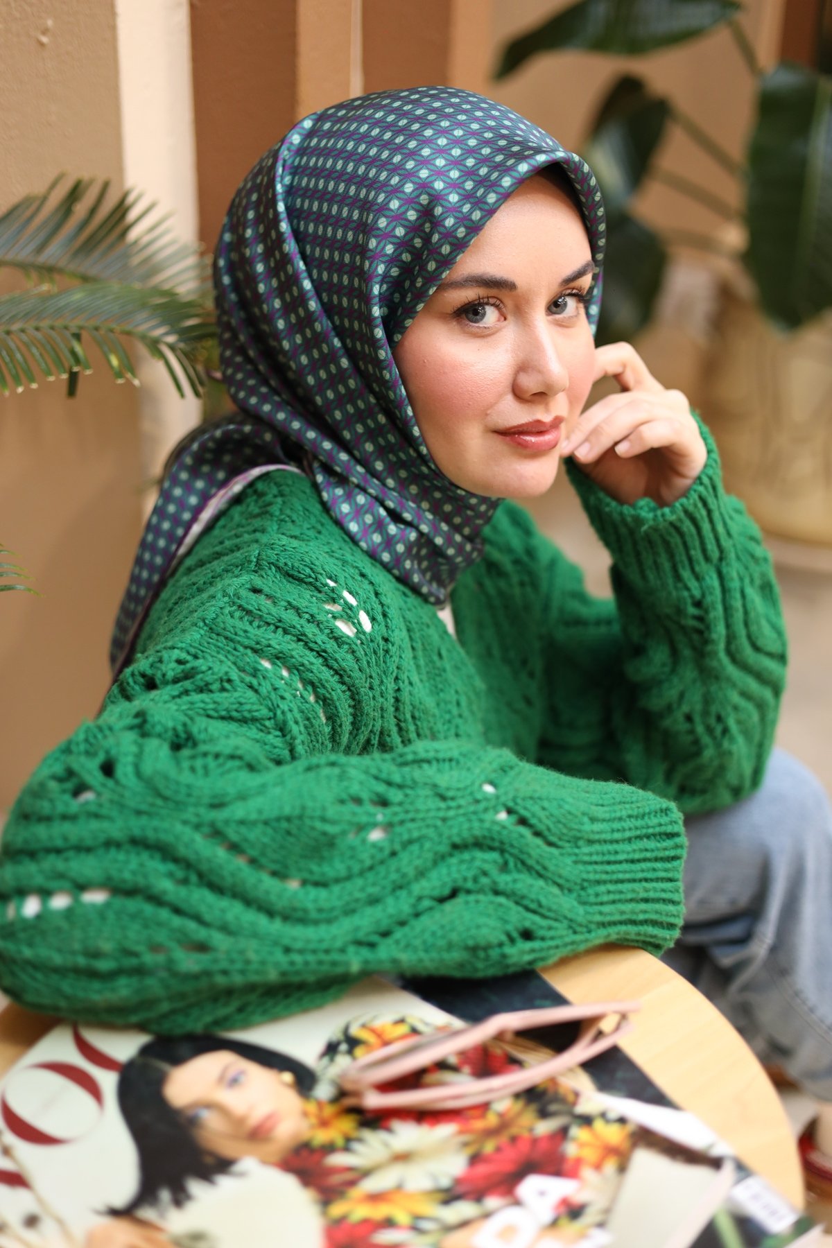 Silk Home Organik Pamuk İpek Eşarp 79013-27