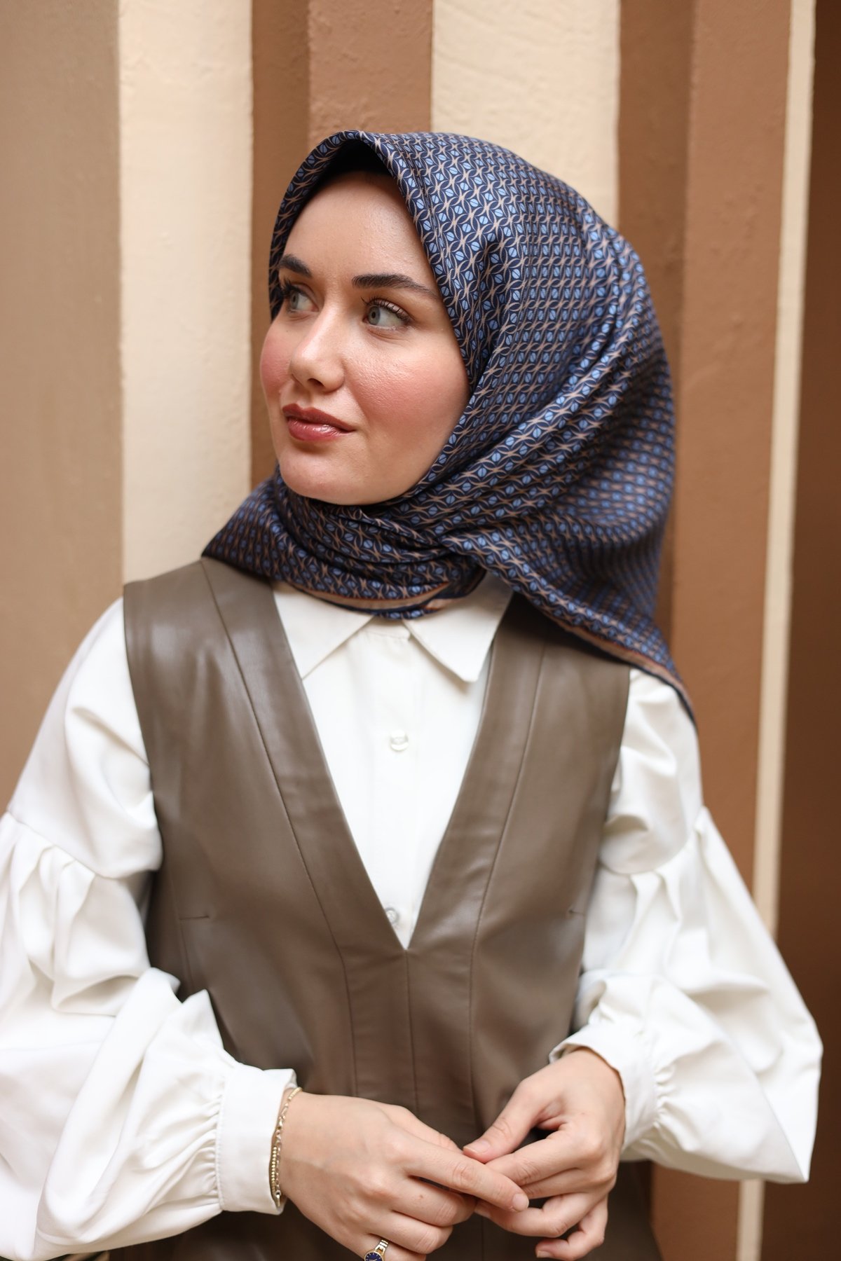 Silk Home Organik Pamuk İpek Eşarp 79013-12