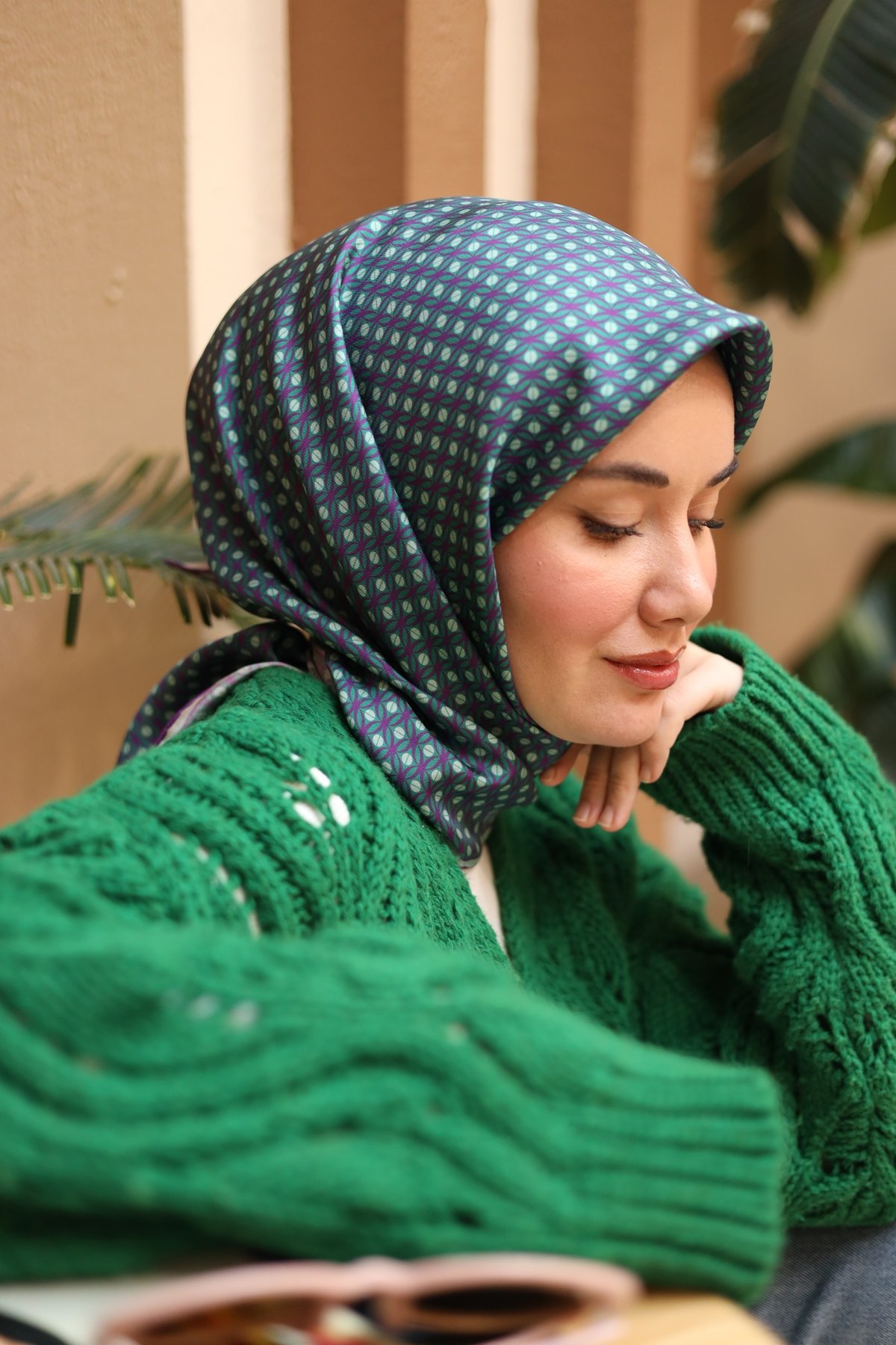 Silk Home Organik Pamuk İpek Eşarp 79013-27