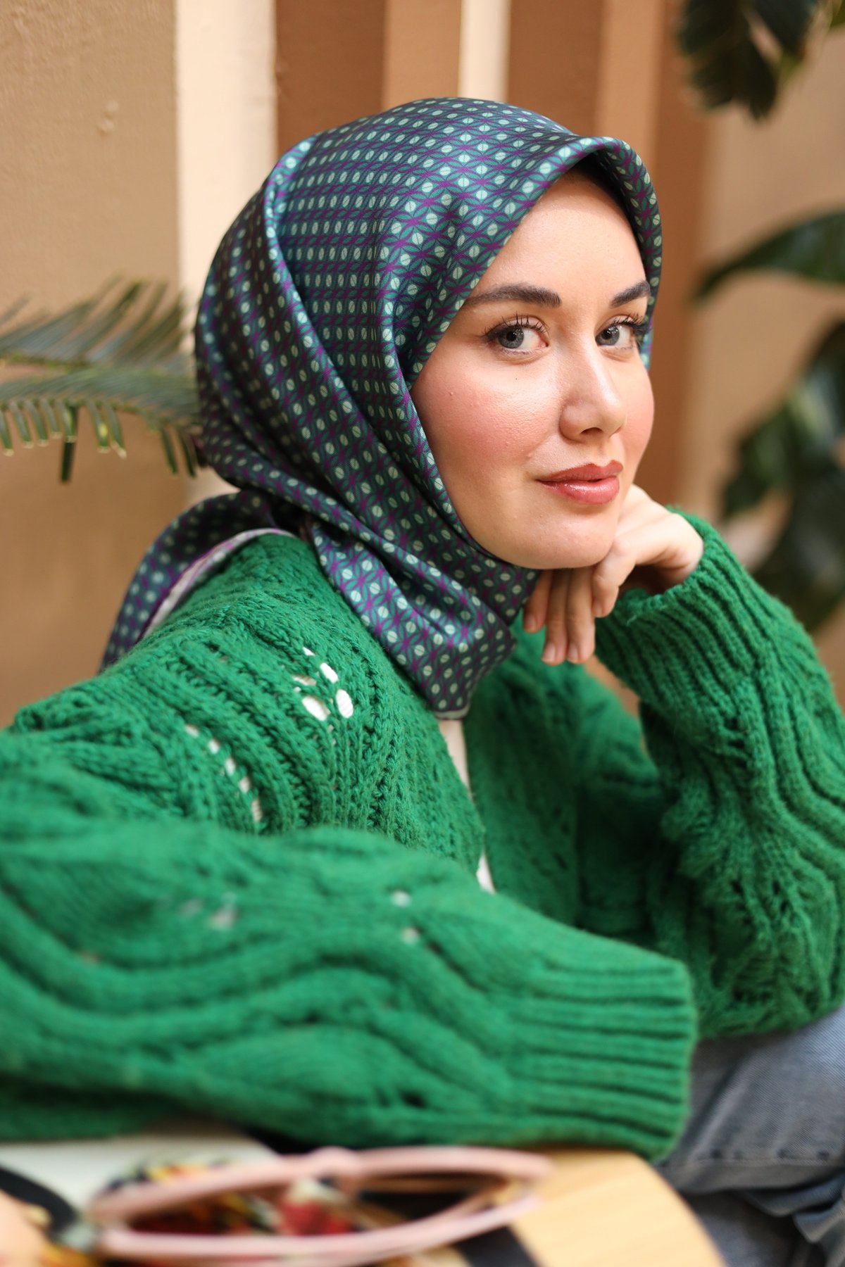 Silk Home Organik Pamuk İpek Eşarp 79013-27