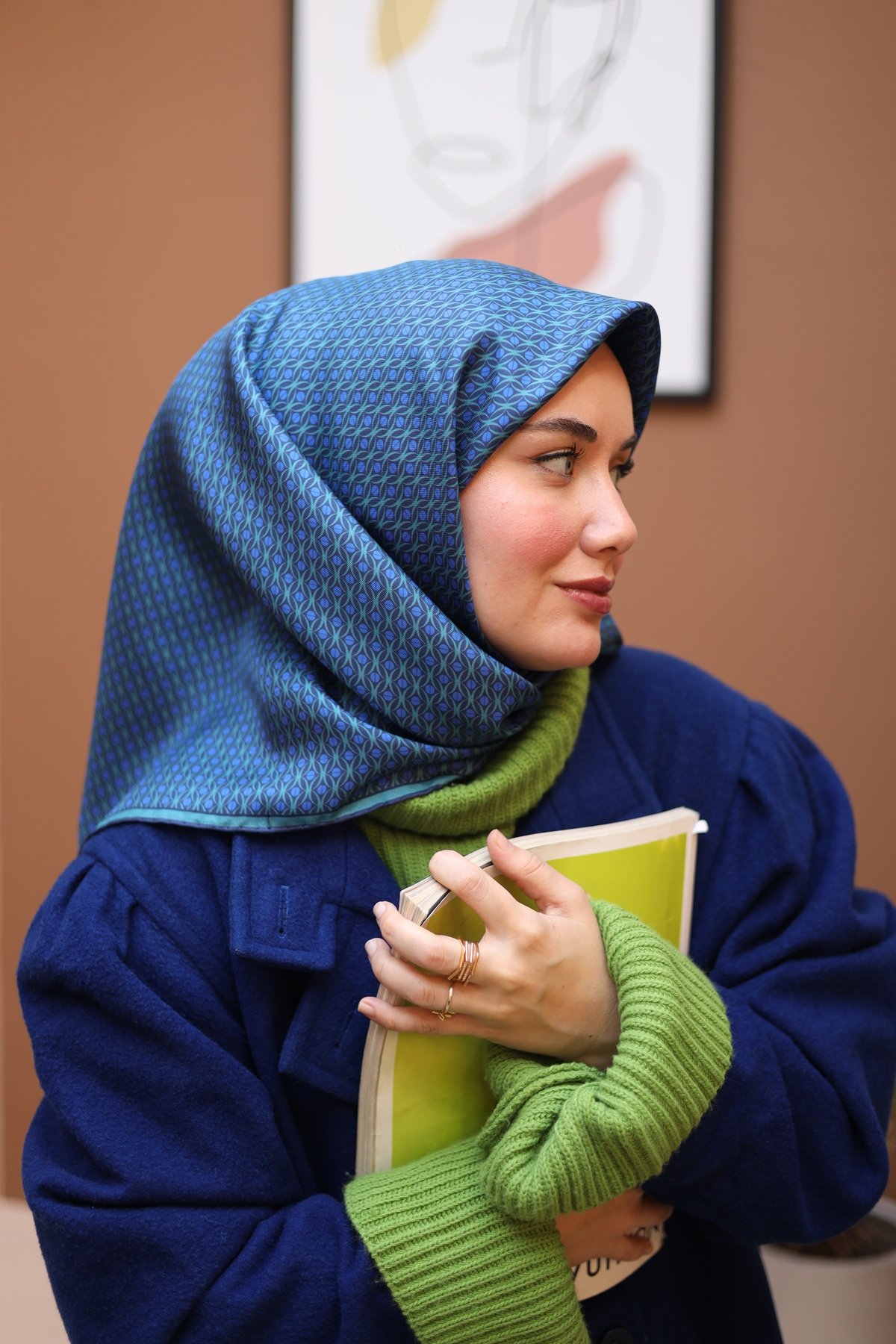 Silk Home Organik Pamuk İpek Eşarp 79013-17