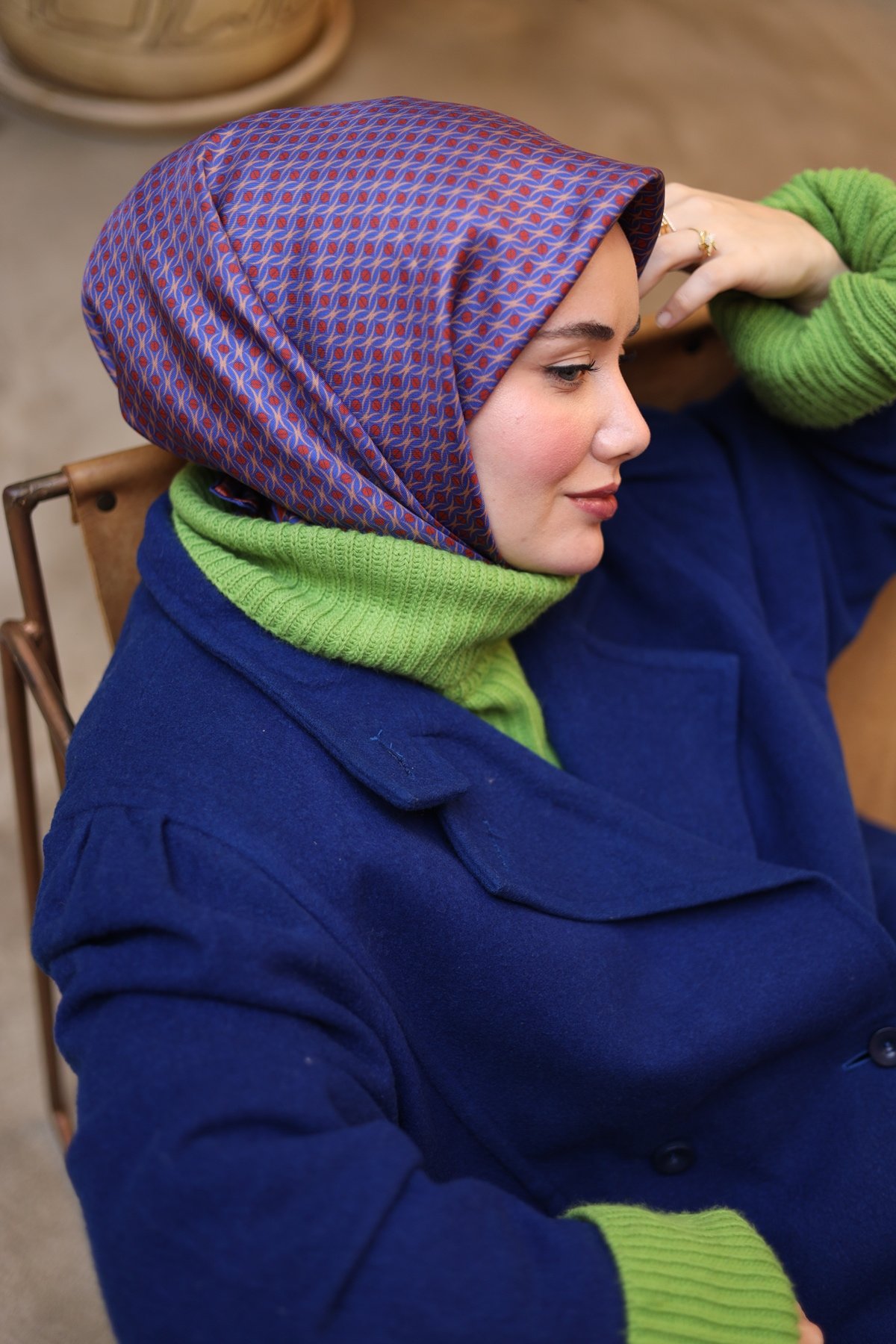 Silk Home Organik Pamuk İpek Eşarp 79013-18