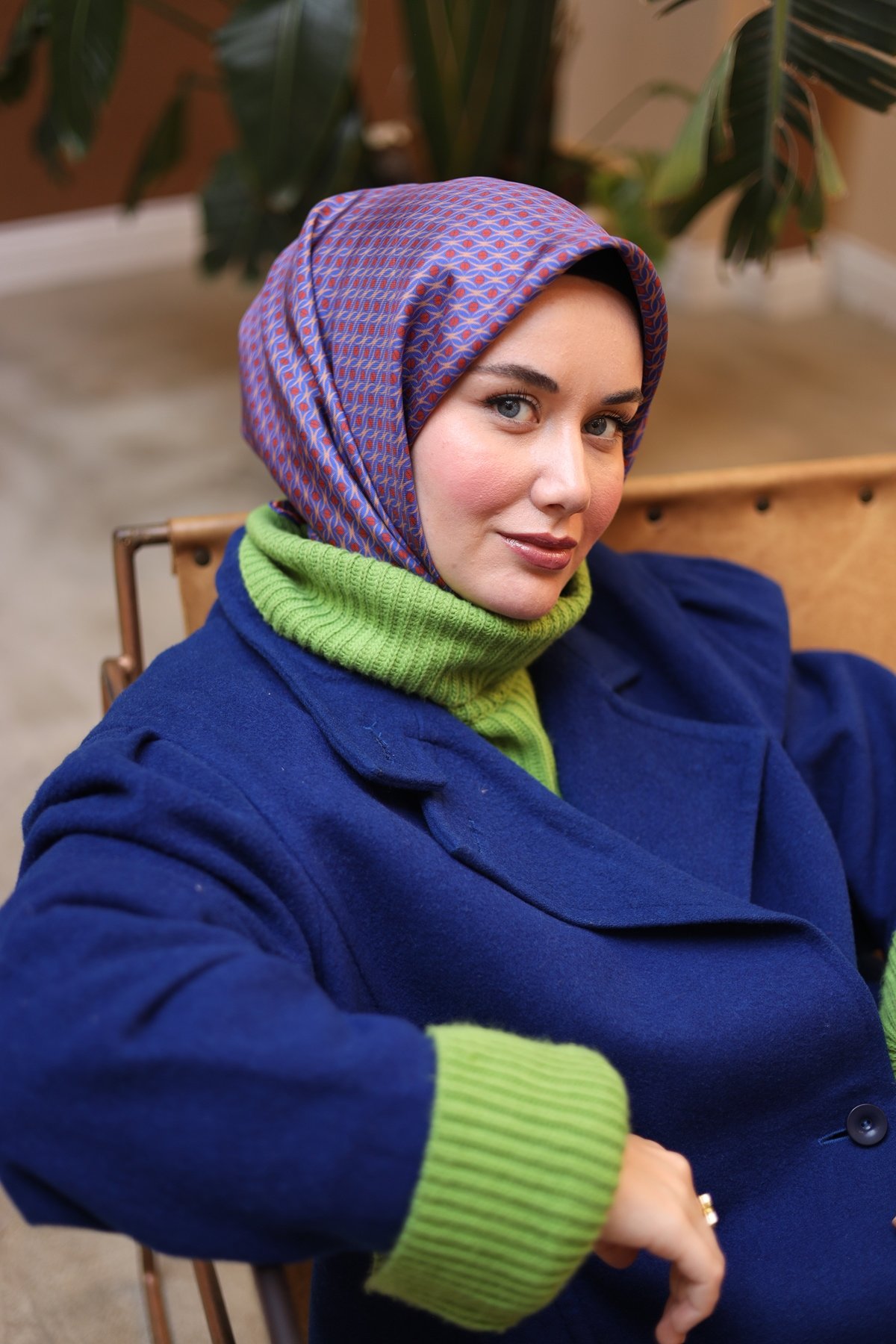 Silk Home Organik Pamuk İpek Eşarp 79013-18