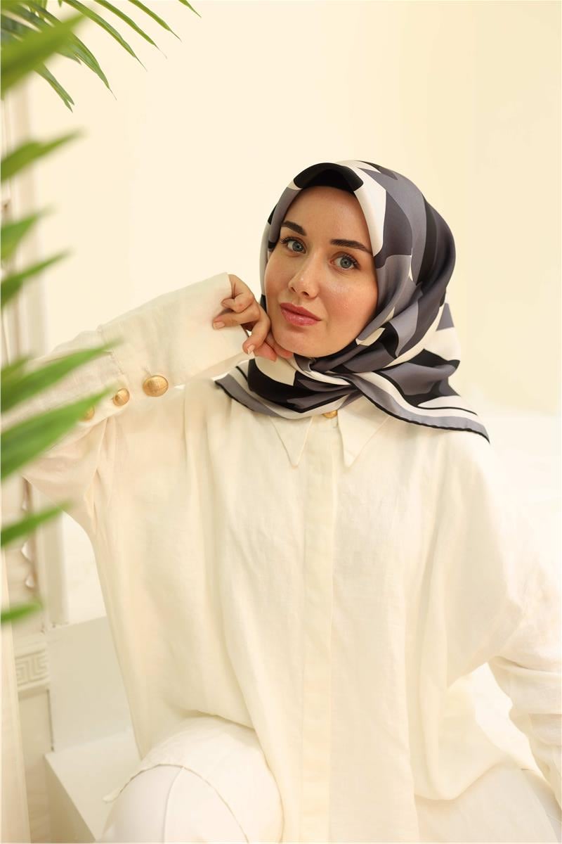 Silk Home Sura (Saten) İpek Eşarp 11398-S36