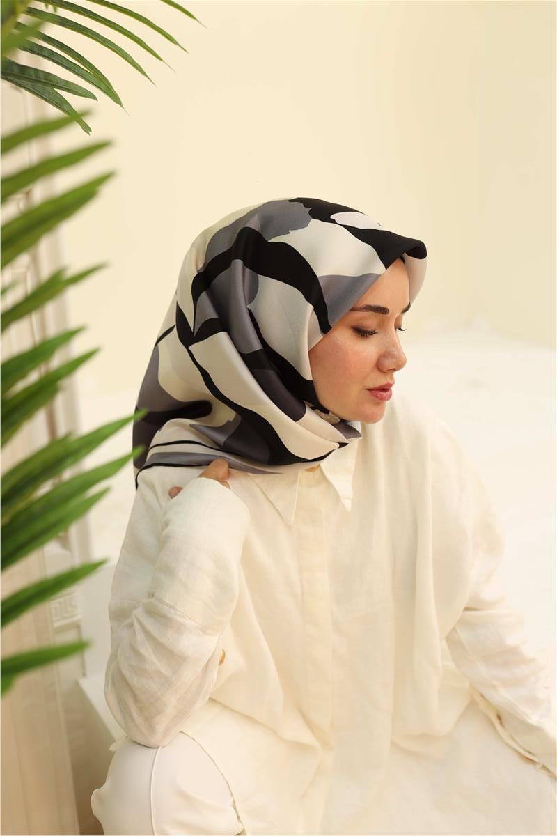 Silk Home Sura (Saten) İpek Eşarp 11398-S36