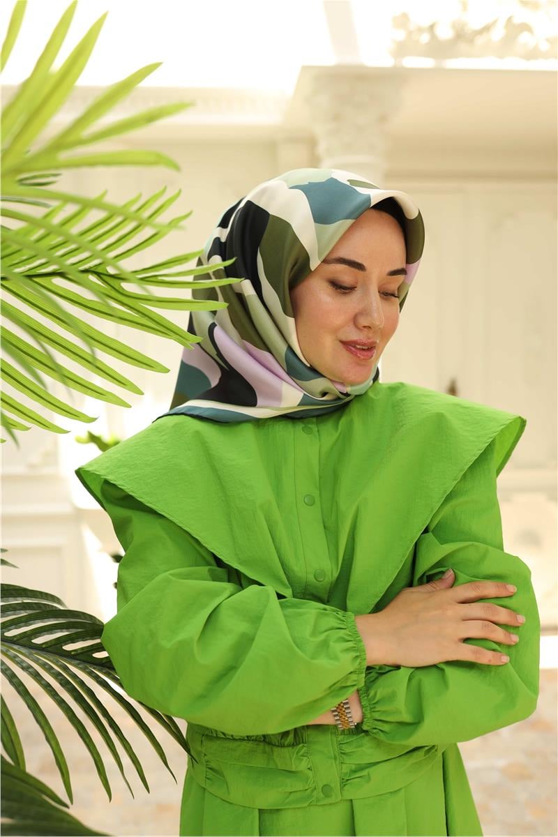 Silk Home Sura (Saten) İpek Eşarp 11398-S03