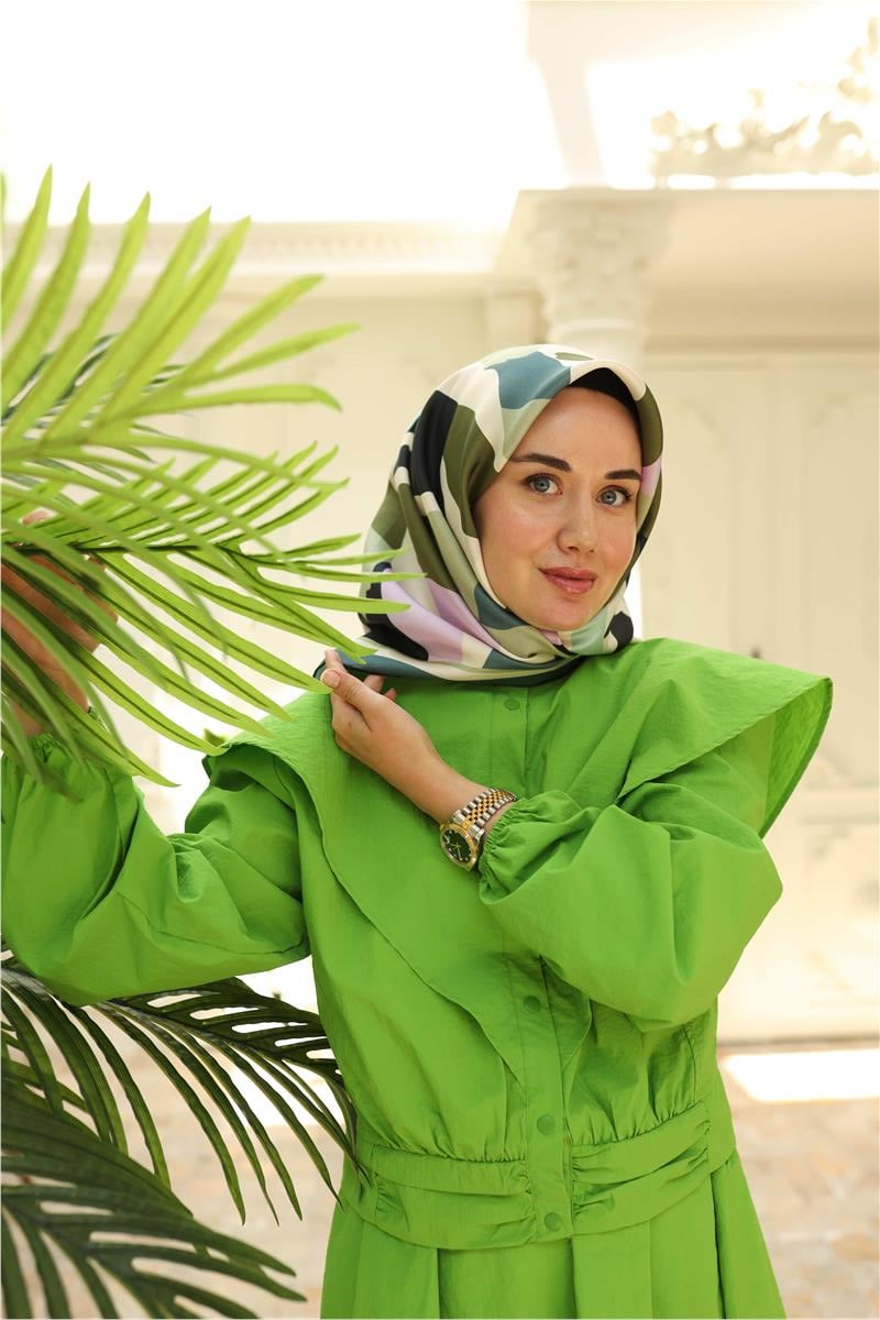 Silk Home Sura (Saten) İpek Eşarp 11398-S03