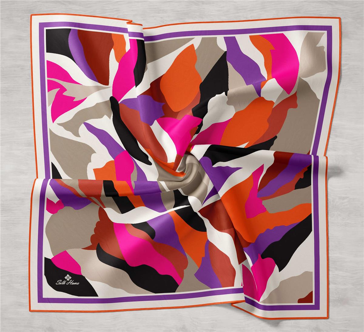 Silk Home Sura (Saten) İpek Eşarp 11398-S10