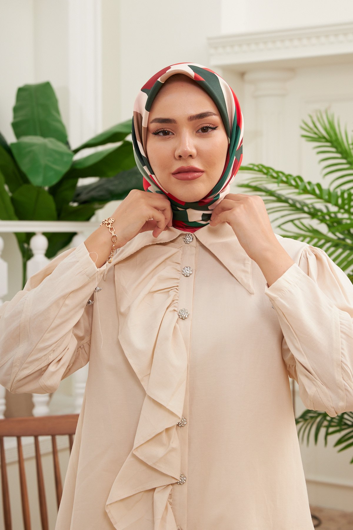 Silk Home Sura (Saten) İpek Eşarp 11398-S47
