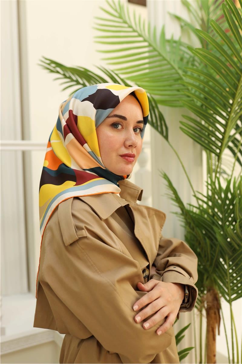Silk Home Sura (Saten) İpek Eşarp 11398-S02