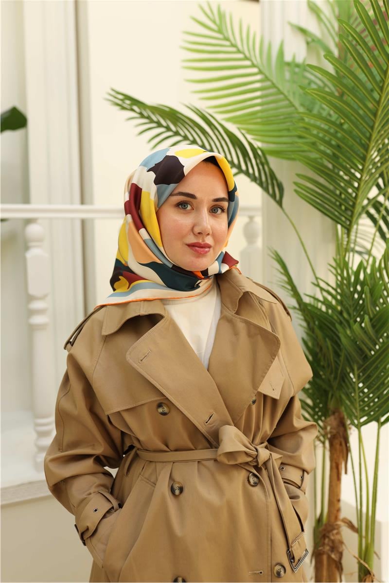 Silk Home Sura (Saten) İpek Eşarp 11398-S02