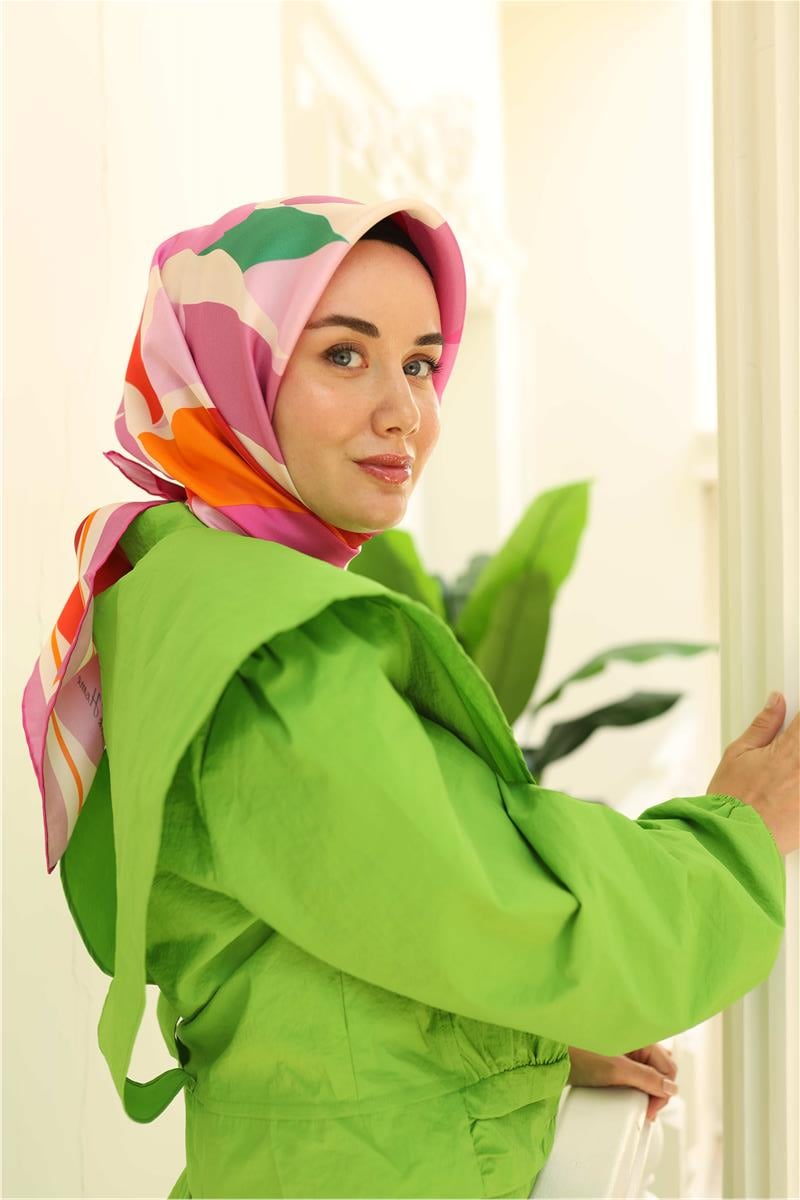 Silk Home Sura (Saten) İpek Eşarp 11398-S23