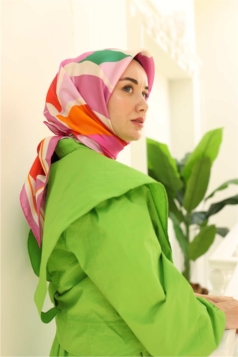 Silk Home Sura (Saten) İpek Eşarp 11398-S23