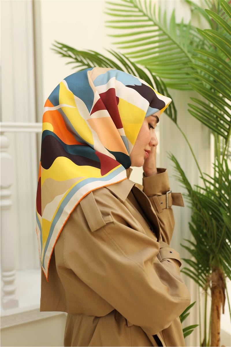 Silk Home Sura (Saten) İpek Eşarp 11398-S02