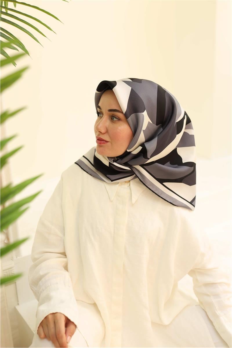 Silk Home Sura (Saten) İpek Eşarp 11398-S36