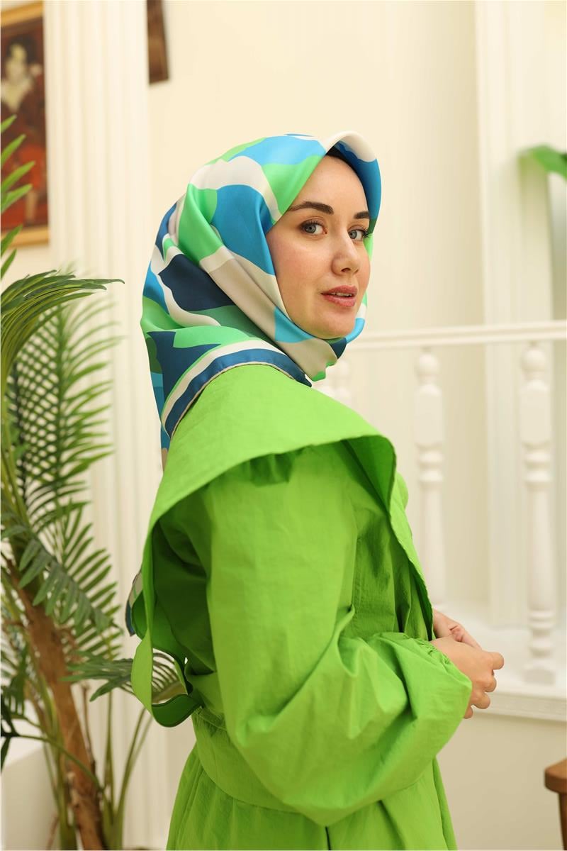 Silk Home Sura (Saten) İpek Eşarp 11398-S27