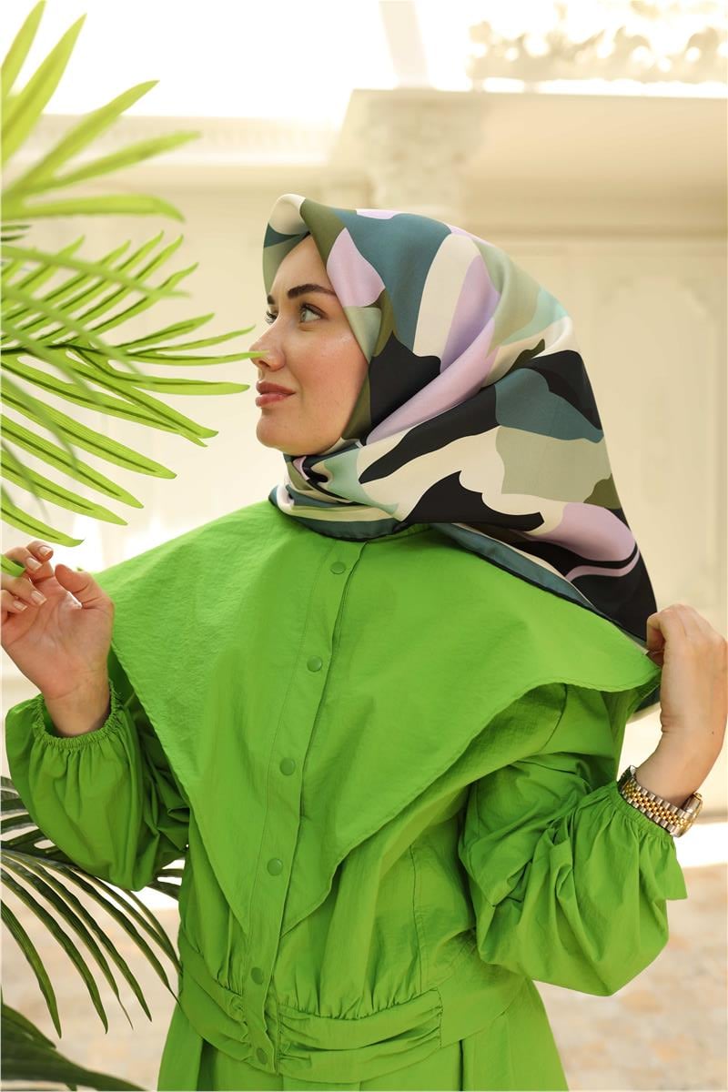 Silk Home Sura (Saten) İpek Eşarp 11398-S03