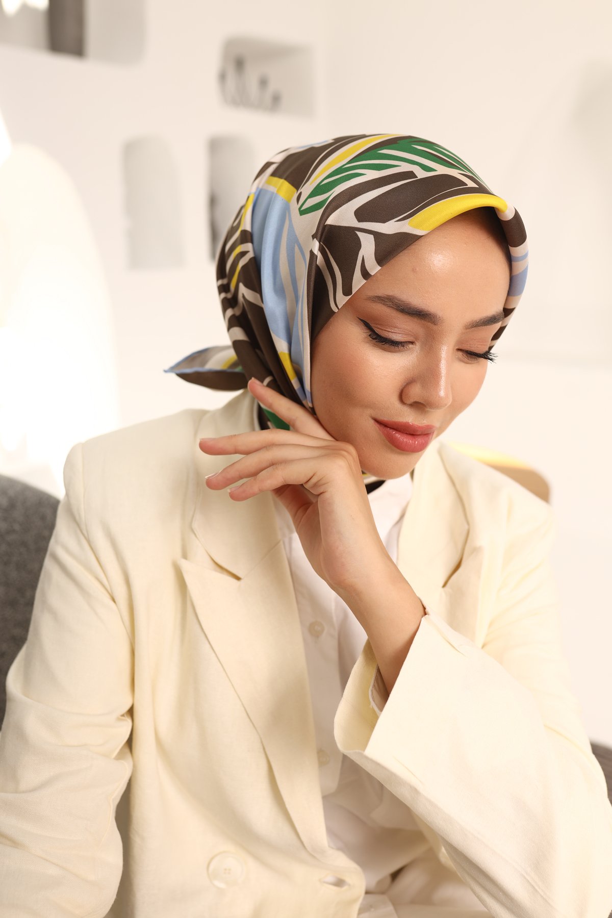 Silk Home Twill İpek Eşarp 11407-56