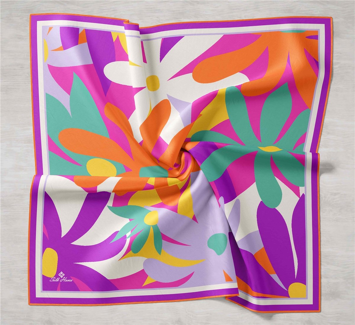Silk Home Twill İpek Eşarp 11408-02