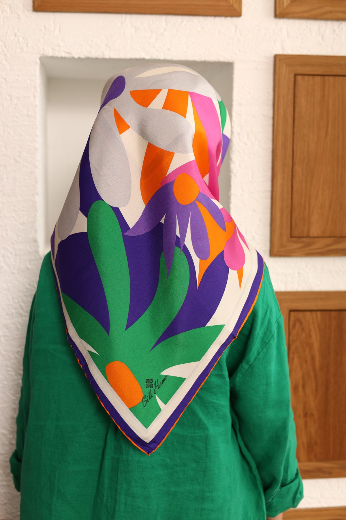 Silk Home Twill İpek Eşarp 11408-06