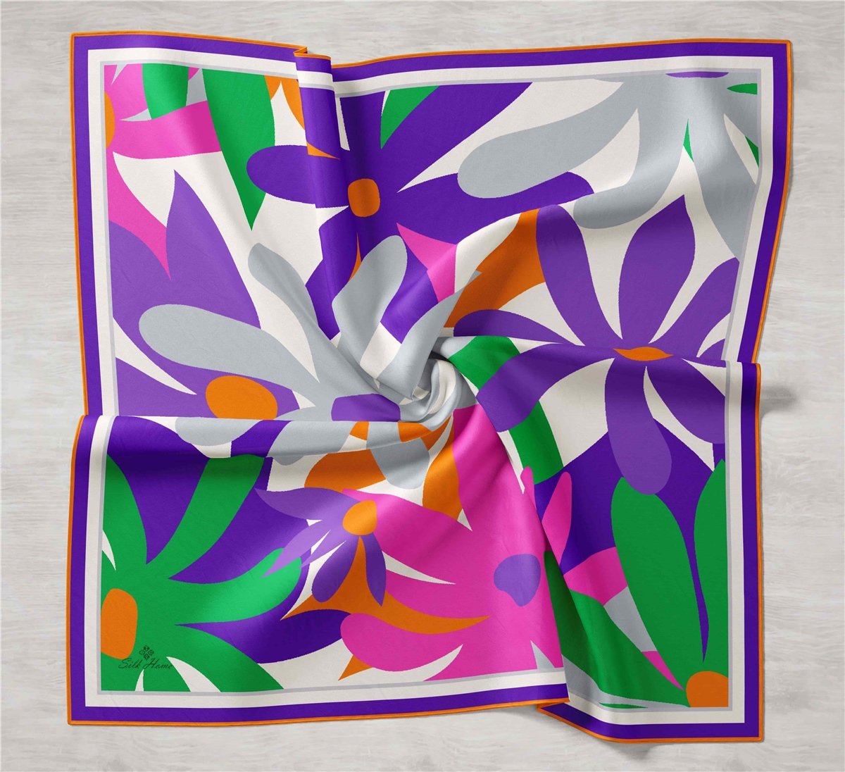 Silk Home Twill İpek Eşarp 11408-06