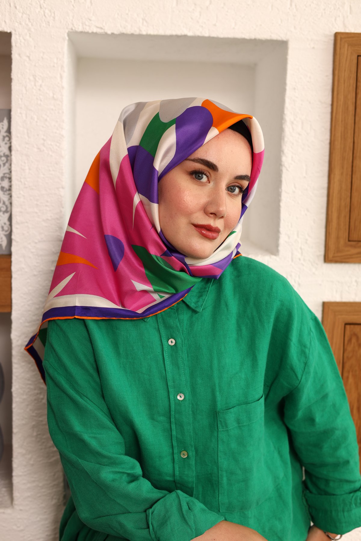 Silk Home Twill İpek Eşarp 11408-06