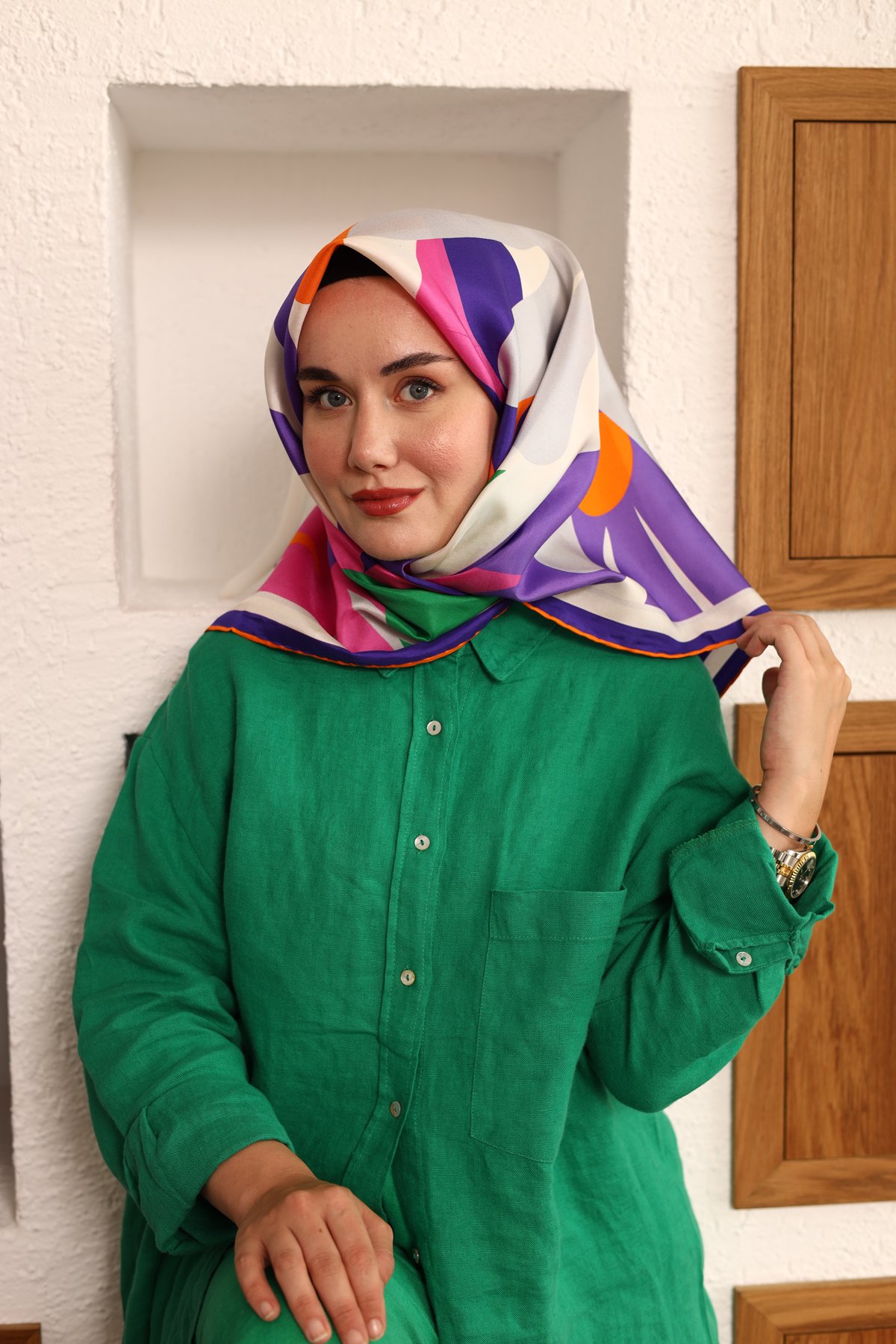 Silk Home Twill İpek Eşarp 11408-06