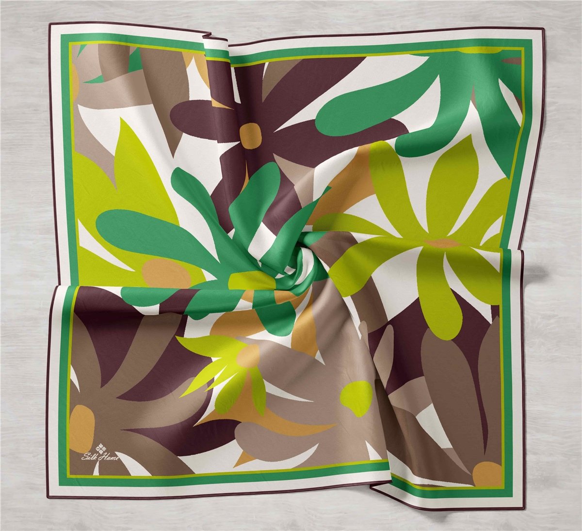 Silk Home Twill İpek Eşarp 11408-10