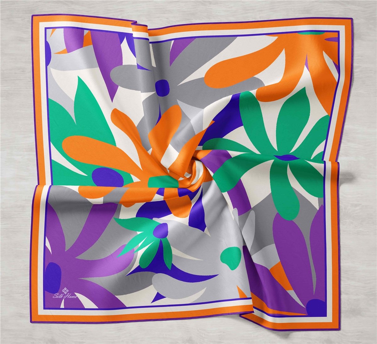 Silk Home Twill İpek Eşarp 11408-16