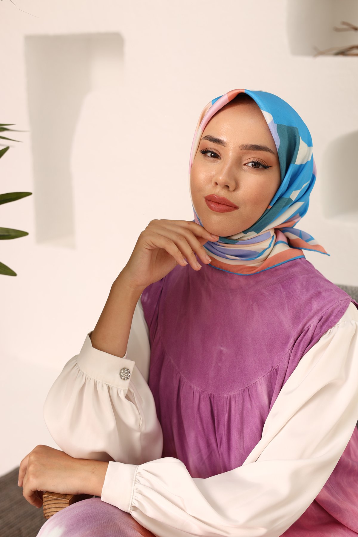 Silk Home Twill İpek Eşarp 11408-28