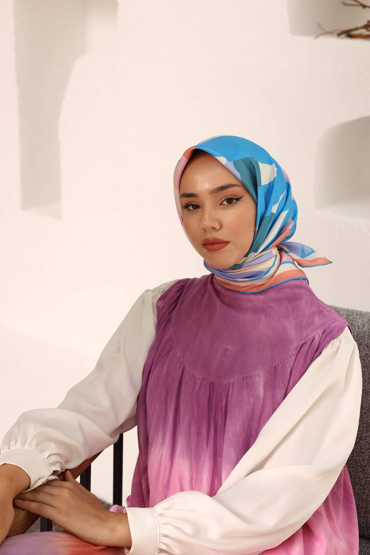 Silk Home Twill İpek Eşarp 11408-28